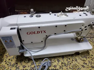  6 ماكينة خياطة Goldtex (jaki) لساتها بكرتنوتنها جديدة لسا مش مشبكة عليها لوحة