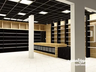  3 محلات تجاريه لليجار  وبيع الديكور والعده