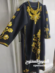  11 ثوب فلسطيني فلاحي تراثي مطرز يدوي
