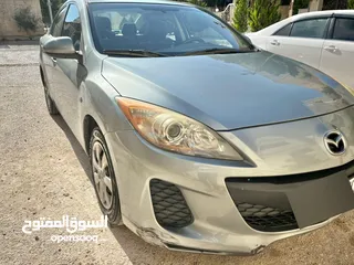  3 مازدا 3 موديل 2013 اوتوماتيك توب نظافه الفحص مرفق بالصور ... اقتصادية وليست بحاجة اي شيئ