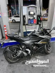  7 دراجة  نارية Suzuki Gixxer SF250 موديل 2021 للبيع بحالة الوكالة