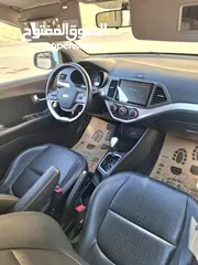  8 كيا بيكانتو 2017 بصمة فل  عداد قليل ( 67 ) ألف كيلو فقط