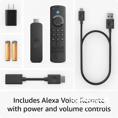  6 Amazon Fire TV Stick 4K with voice Remote Alexa أمازون فاير ستك مع ريموت اليكسا 2023