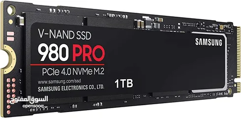  5 SAMSUNG 980 PRO SSD 1TB PCIe 4.0 NVMe Gen 4