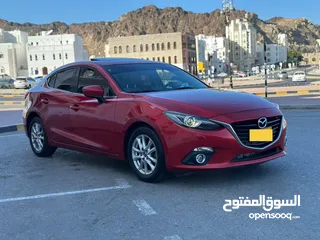  7 Mazda 3 2015 oman car 1.6 excellent condition 154000 km only