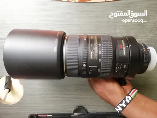  4 Nikon nikkor 80-400