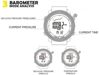  5 ساعة رياضية north edge watch بمواصفات رائعة