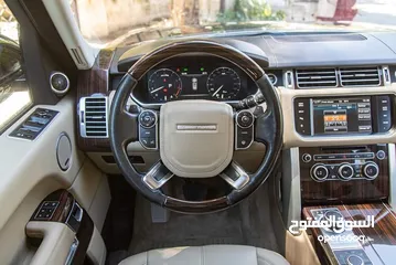  10 Range Rover Vogue 2014 Hse   السيارة وارد الشركة و مميزة جدا و قطعت مسافة 106,000 كم فقط
