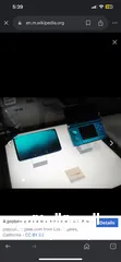  2 Nintendo 3DS لون AQUA BLUE شبه جديدة مع كامل مرفقاتها وكرتونتها وبطاقات ال Ar بسعررر رهيييب