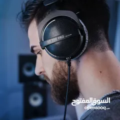  6 سماعة هدفون ستديو اصلي بيردينامك beyerdynamic DT 770 PRO 80 Ohm Over-Ear Studio