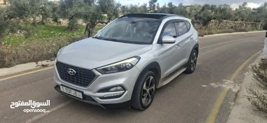  16 جيب هواندي توسان موديل 2016-ماتور 2000ديزل فل فل اضافات مع فتحة سقف بنوراما الجيب فحص شركة ونخب