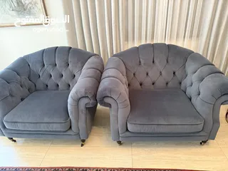  14 The One Sofa Set with Coffee & Side Tables - Like new condition