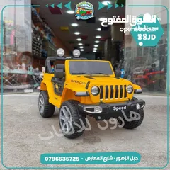  6 سيارة شحن 6 ماتور دفع رباعي مع موسيقى واناره و روموت كنترول و هزاز من المصنع مباشره بأفضل مواصفات ..