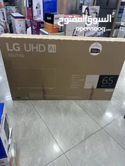  1 شاشه الـ جي 65 احدث موديل سمارت ريموت ذكي
