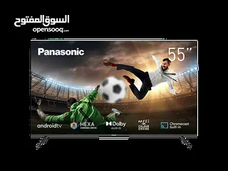  1 PANASONIC TV 55 inch 4K HDR LED ...........Smart Android TV