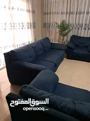  13 طقمين كنب كل طقم 7 مقاعد