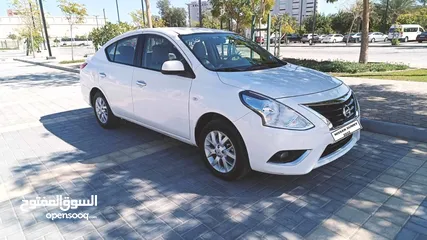  1 NISSAN SUNNY (IND) 2022 WHITE FOR SALE