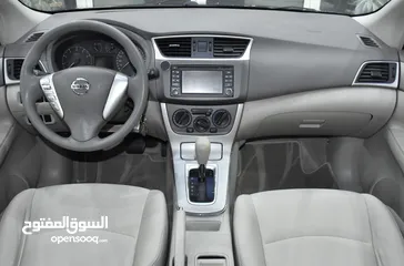  15 Nissan Tiida 1.8 SV ( 2016 Model ) in Blue Color GCC Specs