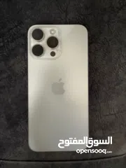  1 IPHONE 15 PRO MAX, White Titanium, BATTERY 86%
