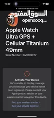  3 Apple Watch Ultra 1 ساعة ابل ألترا جديدة نو اكتف بسعر مغري جدا