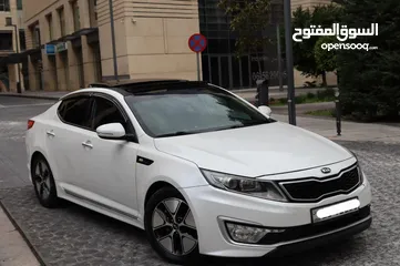  1 سيارة  Hybrid -Kia - K5 - 2013 للبيع