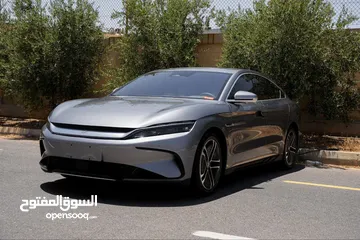 1 BYD Han 2023 605 KM عداد قليل 18 الف فقط