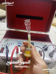  9 جهاز تنظيف بشرة هيدرافيشال 6 * 1 مستعمل شيء بسيط جدا بحال الوكالة مع جميع قطعه ومعظم قطعه لم تستخدم