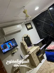  1 فرصه غرفه راقيه وجاهزه بالكامل وشامل كهرباء ماي وواي فأي وجميع أغراض مطبخ وشاشة مع قنوات 150 ريال