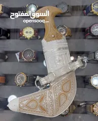  16 خنجر عماني قرن زراف هندي أصلي