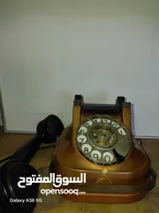  9 تلفون قرص انتيك نحاسي