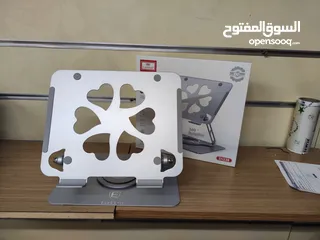  2 ستاند Deep home  لابتوب معدن متحرك 360 درجه