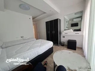  14 استوديوهات واجنحة فندقيه للايجار