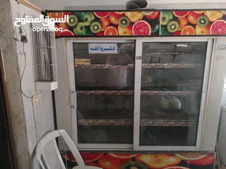  2 ثلاجات مستلزمات محل
