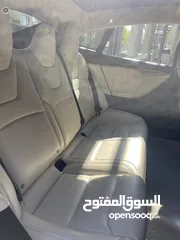  5 Tesla Model S 2018 75D , charcoal metallic color  سيارة تسلا موديل S للبيع مميزه جدا