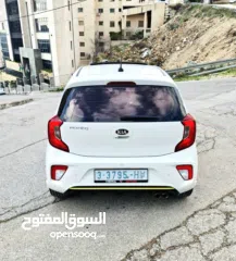  6 كيا بيكانتو 2018 GT  فل فتحه سقف