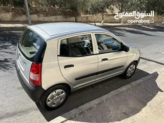  4 كيا بيكانتو 2007 جير عادي مالك اول ماتور جديد