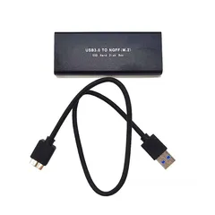  9 حافظة هارد M2  BOX USB to SSD M2 NGFF