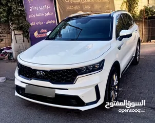  8 كيا سورينتو فل مسكر مع فتحه سقف بانوراما