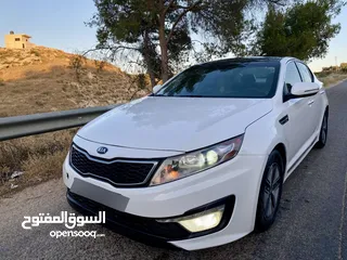  1 كيا اوبتما 2012 فحص 7 جيد فل عدا الفتحة بحالة الوكالة بسعر مغري