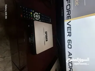  1 رسيفر سبايدر 10+ GOLD Max كل الباقات فاتحه عليه  اشتراك الباقات 2032  8سنين معه اشتركات   للمهتم