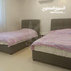  4 Furnished -Roof Floor Apartment For Rent In Amman- Dair Ghbar