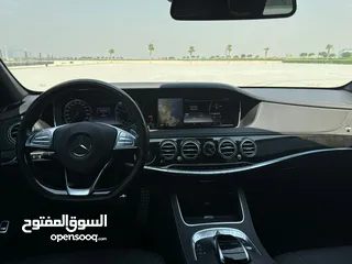  9 Mercedes S400 Hybrid 2015 كلين تايتل بدون حوادث