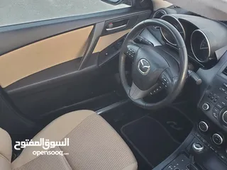  18 مازدا 3 زوووم موديل 2013 فل كامل مع الفتحه بأعلى صنف ومواصفات من فئتها  MAZDA 3 ZOOM MODEL 2013