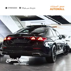  2 مرسيدس اي كلاس مايلد هايبرد نايت بكج 2024 Mercedes E200 Mild Hybrid AMG Kit Night Package