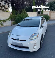  6 تيوتا بريوس فلللل كامل عاده البانوراما بطاريه مركزيه تحت الكفاله فحص 3 جيد