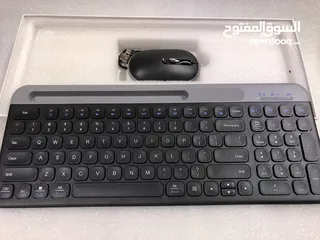  3 لوحة مفاتيح لا سلكية + قابلة للشحن