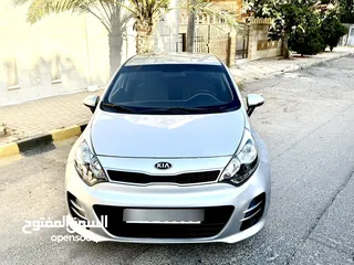 6 كيا ريو 2017 مالك اول فحص كامل بحالة الوكاله