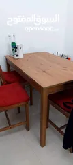  2 طاولة مع 4 كراسي