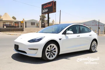  24 حرة حرة حرة Tesla model 3 Dual motor Long range 2022