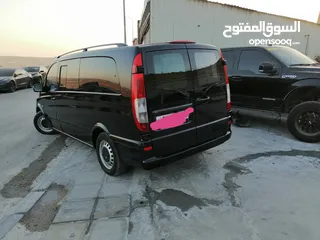  9 باص مرسيدس فيتو 2013 ديزل مواصفات فيانو شصي طويل مميز وسعر لقطه